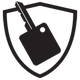 GMC Protection Gap Coverage Logo with a Car Key Icon - Franklin GMC in Statesboro GA