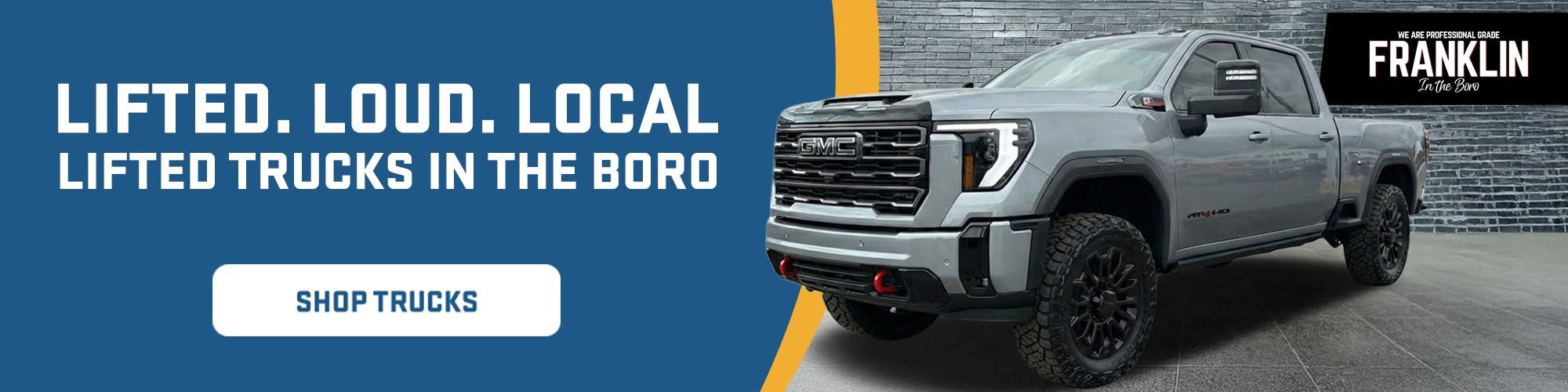 Lifted Trucks in the Bord at Franklin GMC in Statesboro GA